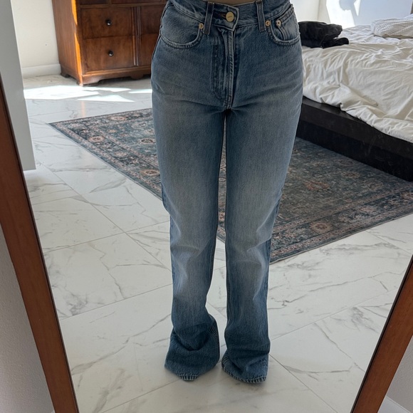 Jacquemus Light Blue Denim Pants - Picture 5 of 5